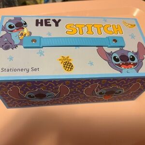 Disney Stitch Stationery Box - Blue and Purple